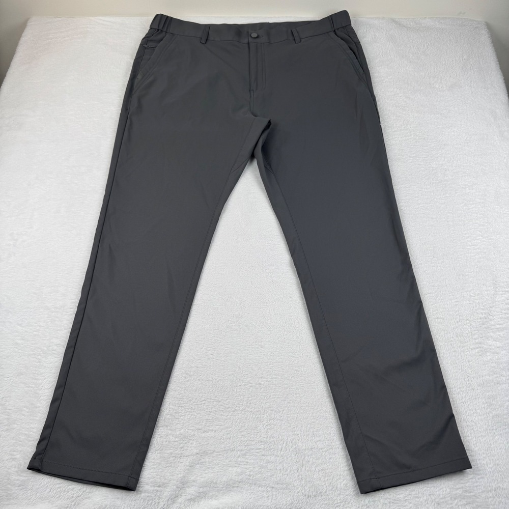 Jack Archer Jetsetter Pants Mens 38x32 Charcoal Gray Tech‎ Performance Chino